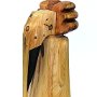 Donna Dodson, "Elephant Clown," 2009, wood, pigment, paint, 26 inches tall. Photo Credit: Bruno Giust.<br />