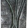 Margaret Swan, "Sapling," 2008, copper, 48 (h) x 24 (w) x 4 (d) inches.