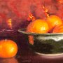 Maryann Goblick, Clementines and Bittersweet, Pastel; 8 x 10 inches. $300<br />