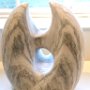 Melanie Zibit, Moon Goddess, Marble; 24 x 16 inches. $3,600<br />