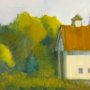 Jean Scanlon, Last Crop, Oil; 12 x 15 inches. $600<br />
