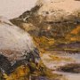 Ann Mohnkern, Sentinal Series Plein Air #12, Oil on linen; 8 x 8 inches. $700<br />