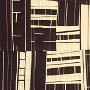Valerie Maser-Flanagan, Urban Sketches #2, Fiber; 20 x 16 inches. $375<br />