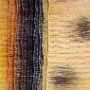 Tarja Cockell, Ridges, Hand-woven linen/wire/paint; 30" x 15”. $850<br />