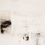Mary Kostman, Braille Trail, Mixed media; 16 x 16 inches. $1,500<br />