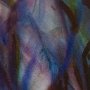 Shirley Goldstein, Abstract in Blue’s, Watercolor; 20 x 14 inches. $900<br />
